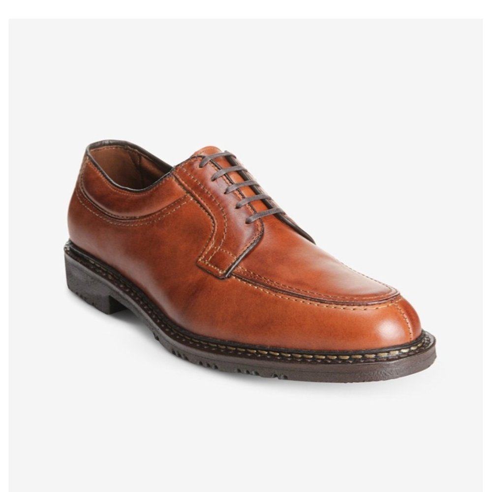 Allen Edmond Wilbert Split-Toe Lace-Up Oxford Sz 12 A